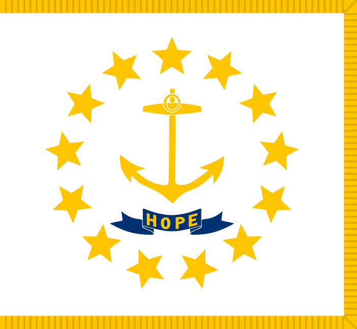 Rhode Island flag